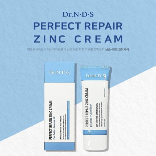 Kem phục hồi kẽm Dr. NDS Perfect Repair cream Zinc Oxide 2% + CERAMIDE NP chính hãng giá rẻ - Shopbiz