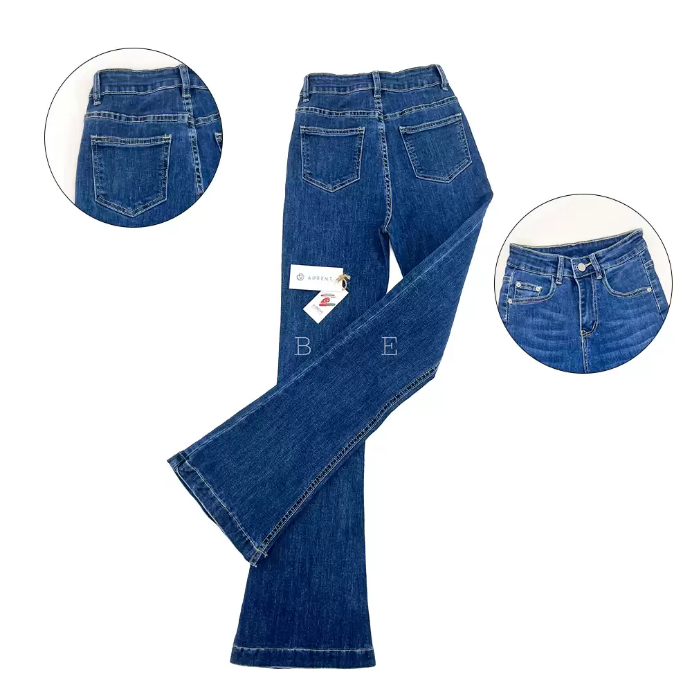 Quần Jeans nữ ống bass Aubent 15