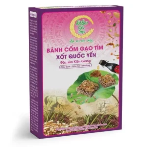 Bánh Cốm Gạo Tím Xốt Quốc Yến đặc Sản St Bibo - Đặc Sản Kiên Giang - Shopbiz