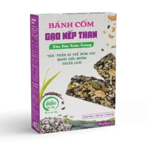 Bánh Cốm Gạo Nếp Than Bibo - Đặc Sản Kiên Giang - Shopbiz