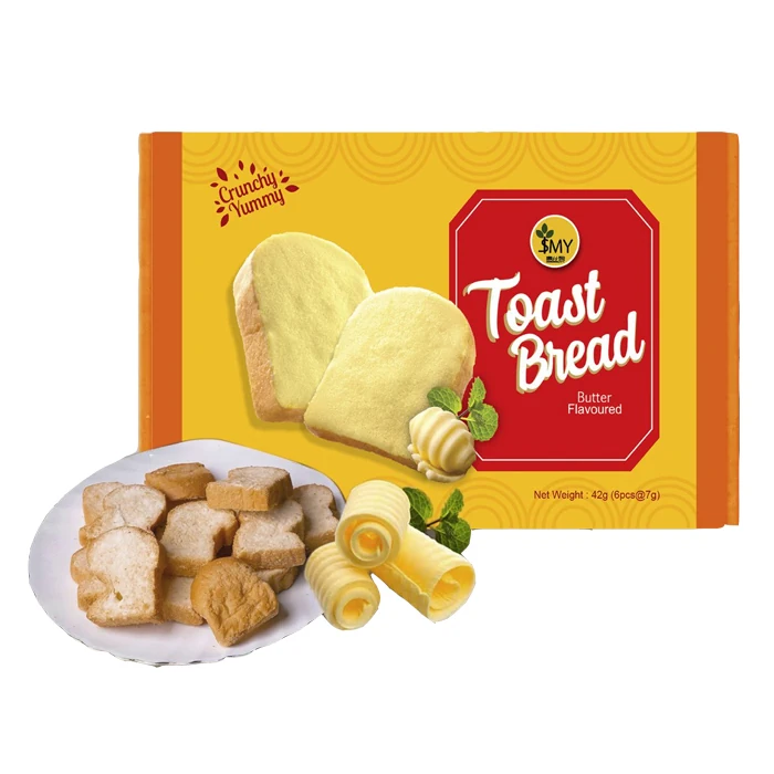 Bánh Mì Nướng Loại Lớn Toast Bread Butter Flavoured 60g - Shopbiz