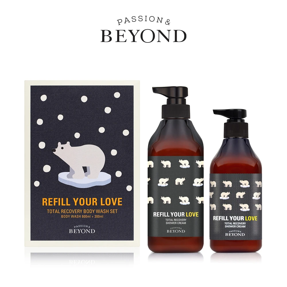 Bộ Sữa Tắm Beyond Total Recovery Shower Cream Holiday Set 600ml - Shopbiz