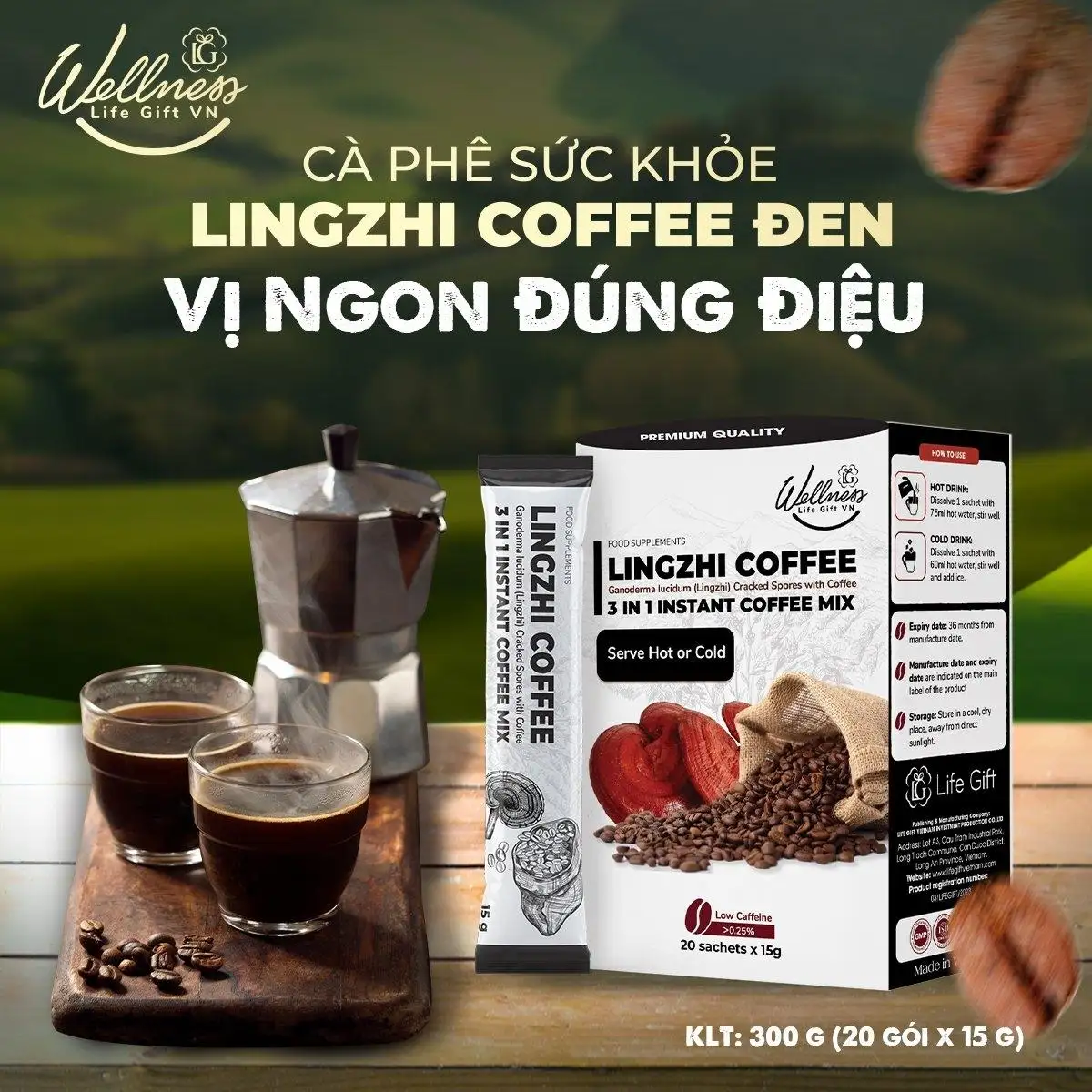 Lingzhi Coffee Phù Hợp Với Cả Với Người Bị Dạ Dày