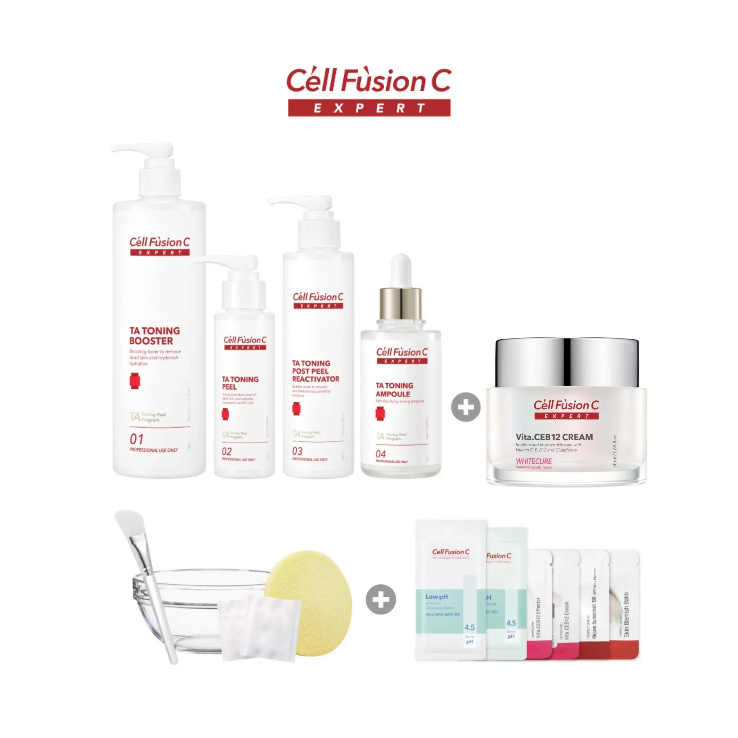 Cell Fusion C Expert TA TONING PEEL SET