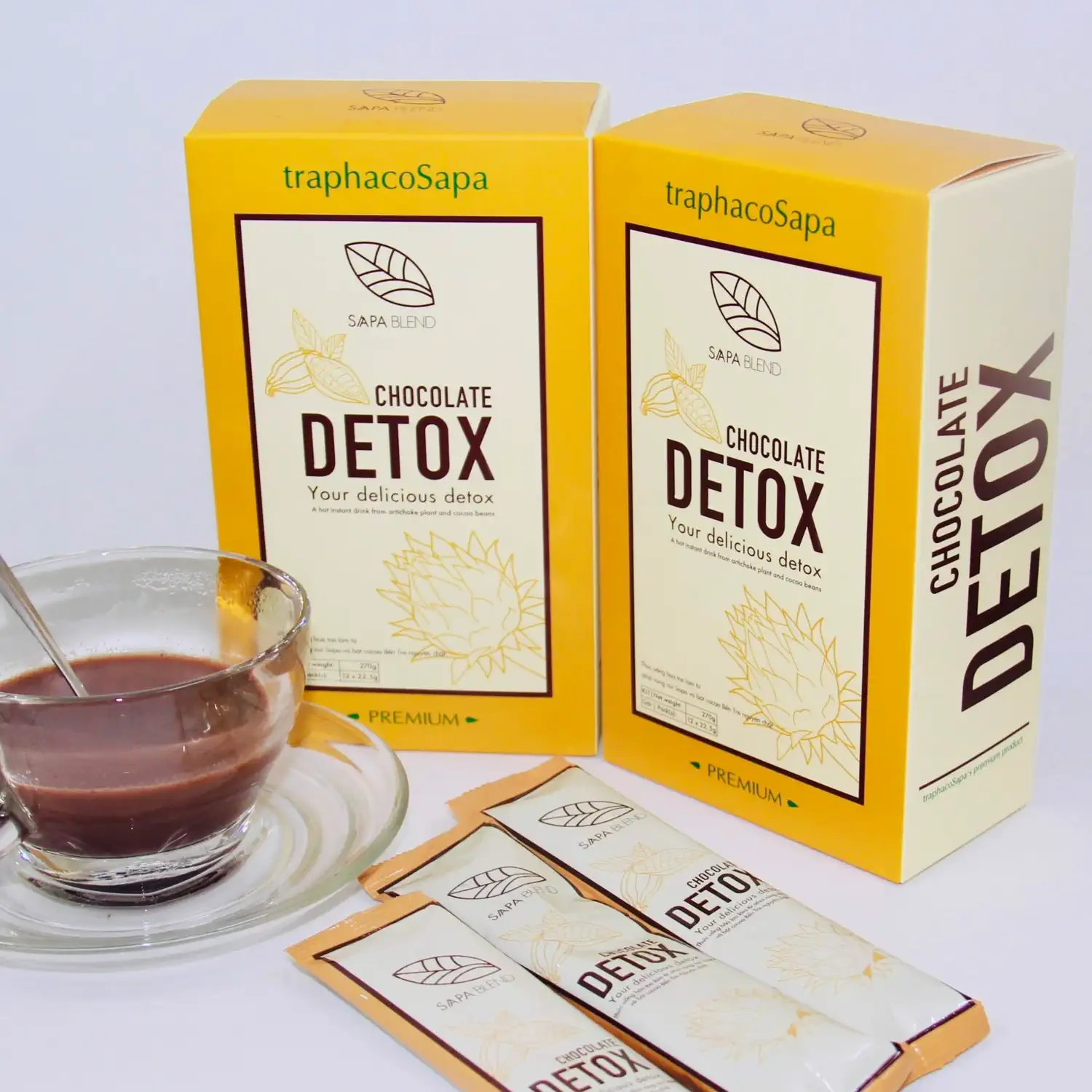 Chocolate Detox Elipha - Socola bột tốt cho sức khỏe - Traphaco Sapa - Vitafood - Shopbiz