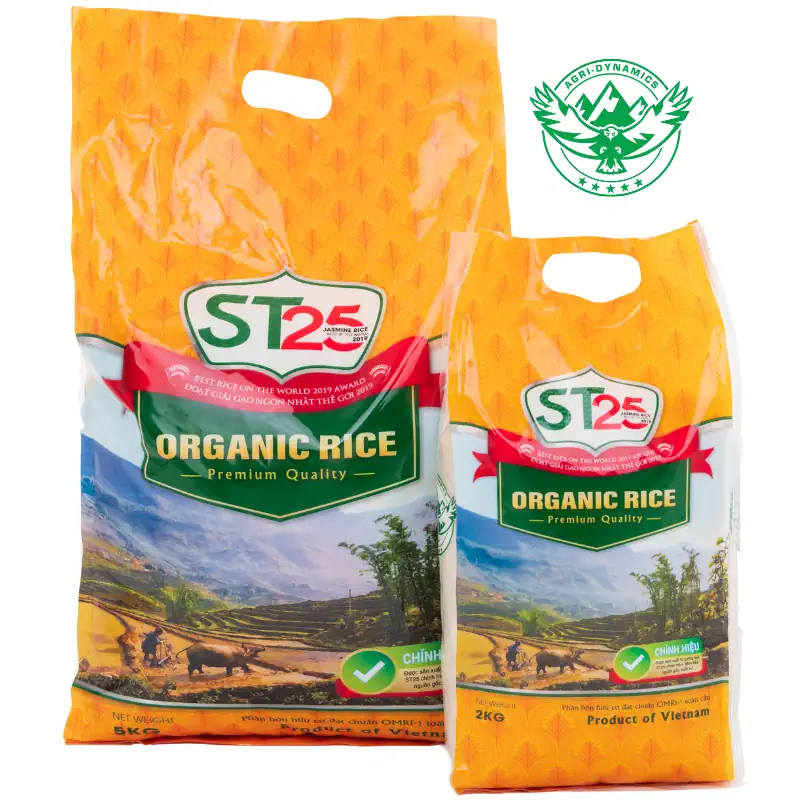 Gạo ST25 hữu cơ - ST25 organic rice AGRI-DYNAMICS chính hãng giá tốt - Shopbiz