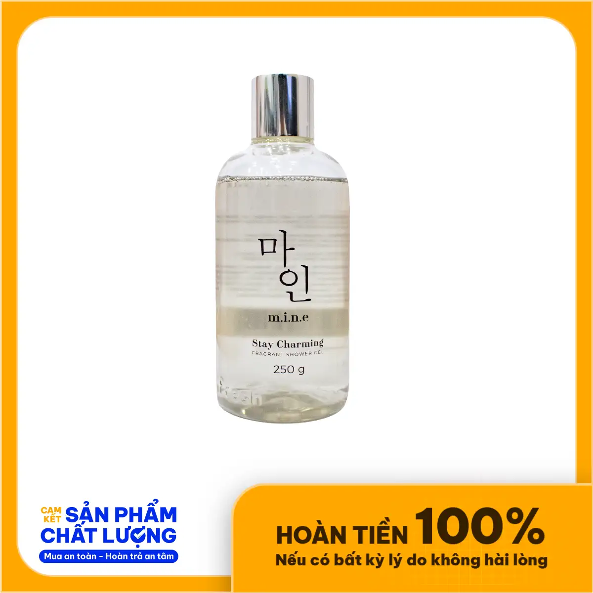 Gel Tắm Hương Nước Hoa Mine 250g - Stay Charming Fragrant Shower Gel - Droppii Mall