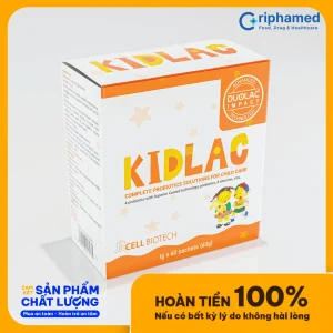 Kidlac - Men Vi Sinh Cho Bé Hỗ Trợ Tiêu Hóa (hộp 60 Gói) - Droppii Mall