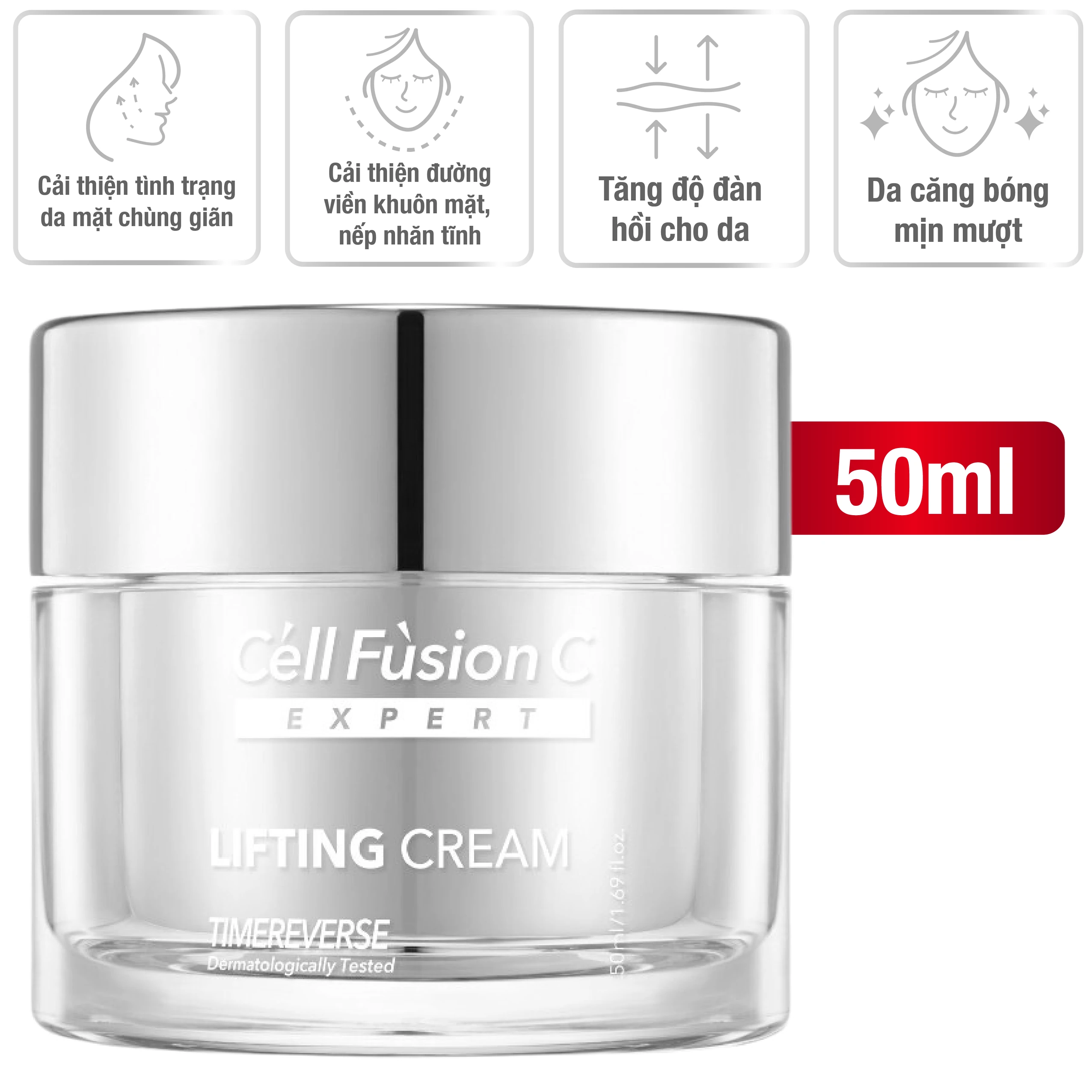 Kem Dưỡng Time Reverse Lifting Cream Cell Fusion C Expert - Shopbiz