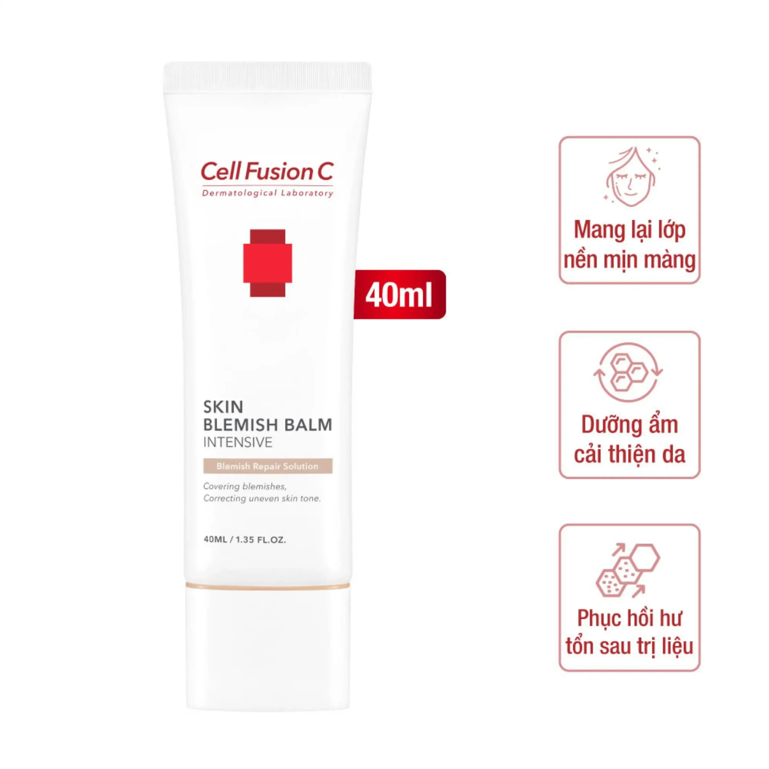 Kem trang điểm dưỡng da Cell Fusion C Skin Blemish Balm Intensive 40ml