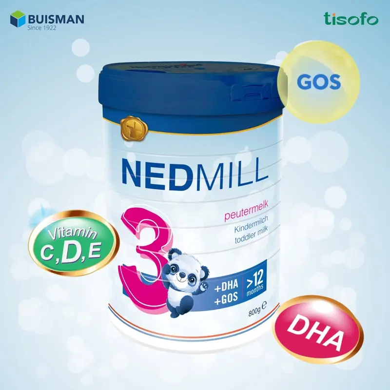 Nedmill Stage 3 800g (trẻ trên 12 tháng tuổi) chính hãng giá tốt - Shopbiz