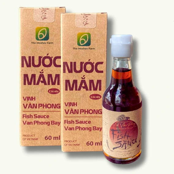 Nước Mắm Vịnh Vân Phong Chai Mini 60ml - The Moshav Farm - Shopbiz