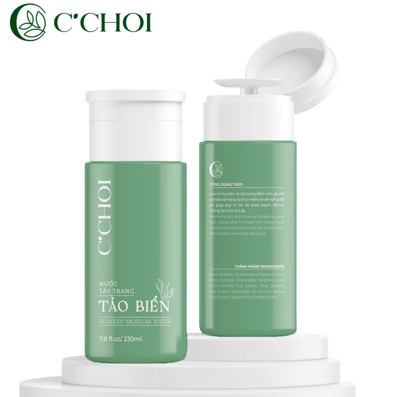 Nước Tẩy Trang Tảo Biển C’choi – Seaweed Micellar Water - Punar - Shopbiz