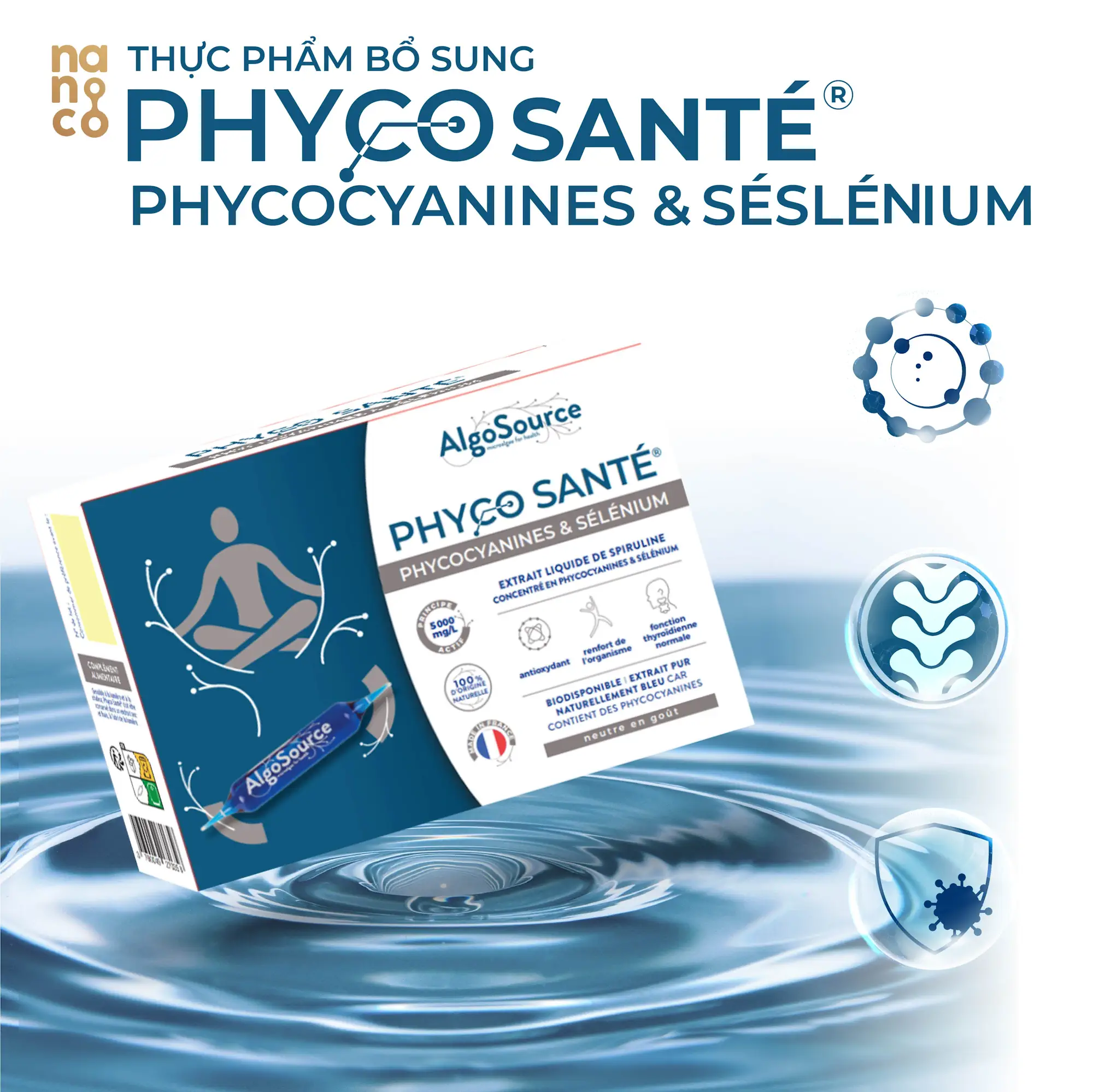 Phyco Sante - Phycocyanines & Seslenium - Shopbiz