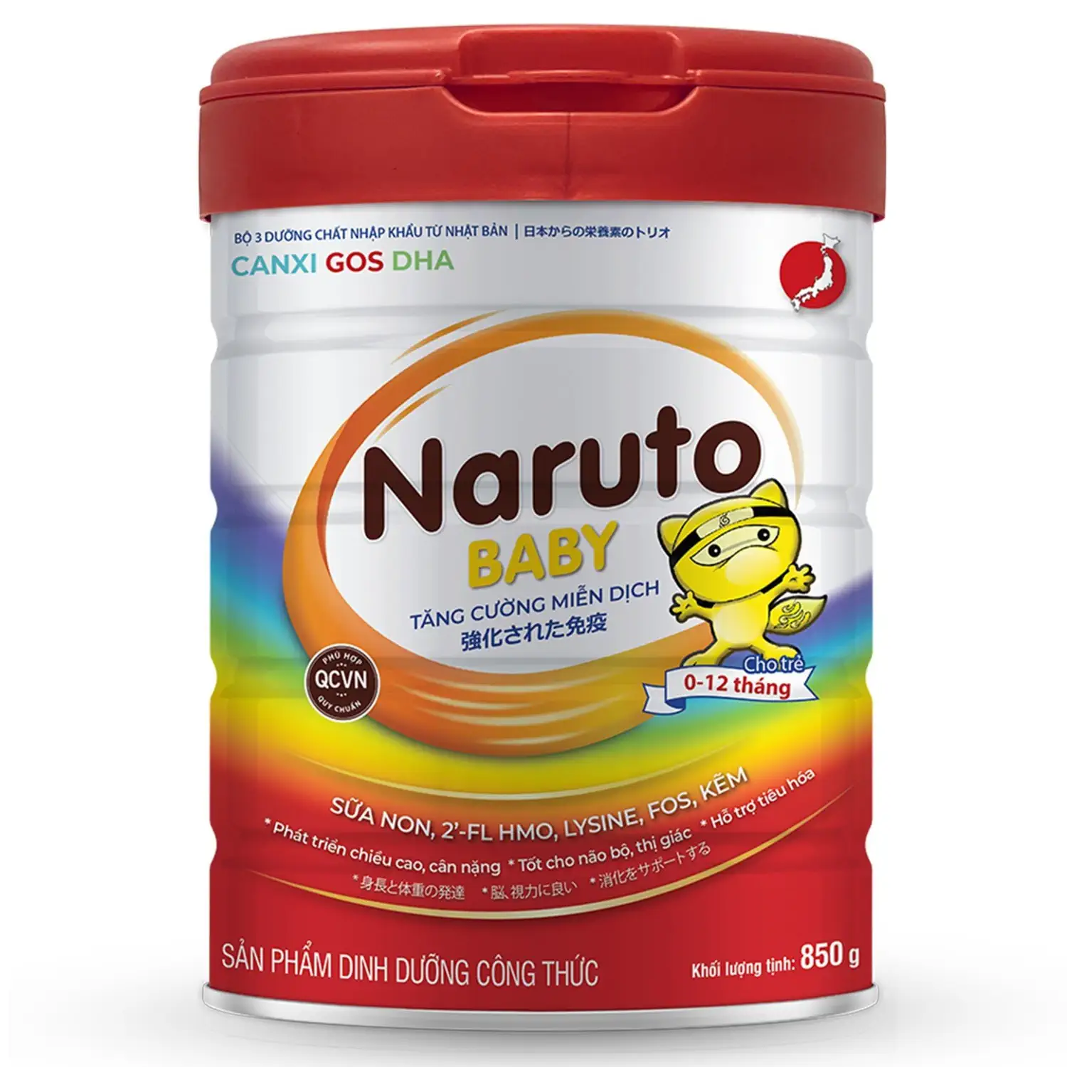 Sữa bột Naruto Baby 850g chính hãng giá tốt – Tăng cường hệ miễn dịch - SK Milk - Shopbiz