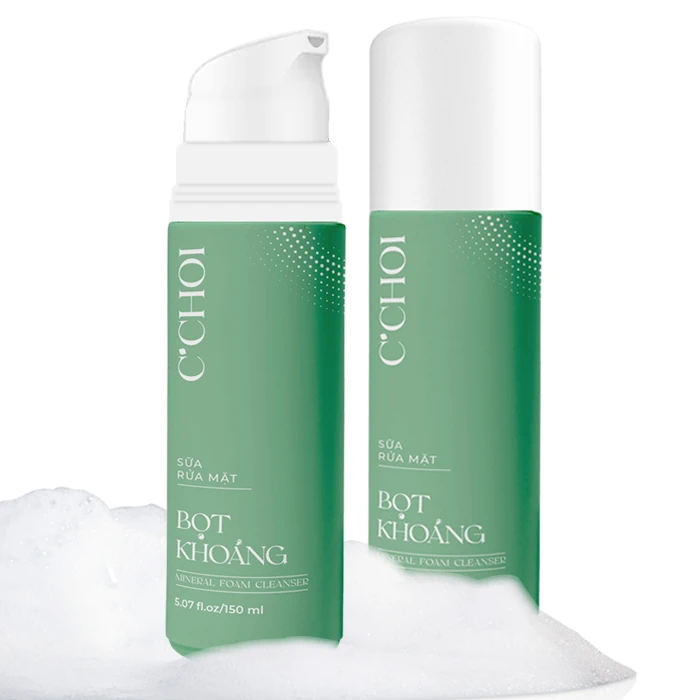 Sữa Rửa Mặt Bọt Khoáng C’choi – Mineral Foam Cleanser - Punar - Shopbiz