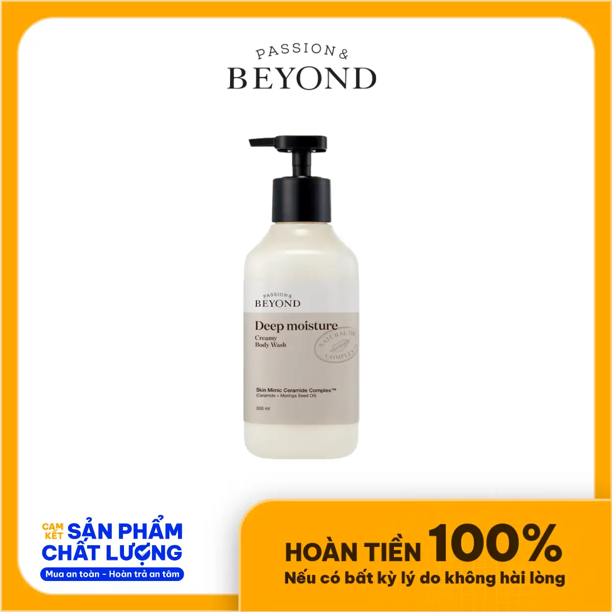 Sữa Tắm Dưỡng ẩm Beyond Deep Moisture Creamy Body Wash 300ml - Droppii Mall