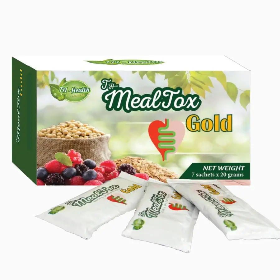 TH-Mealtox GOLD (Hộp loại 7 gói x 20gr) - Thải độc đại tràng