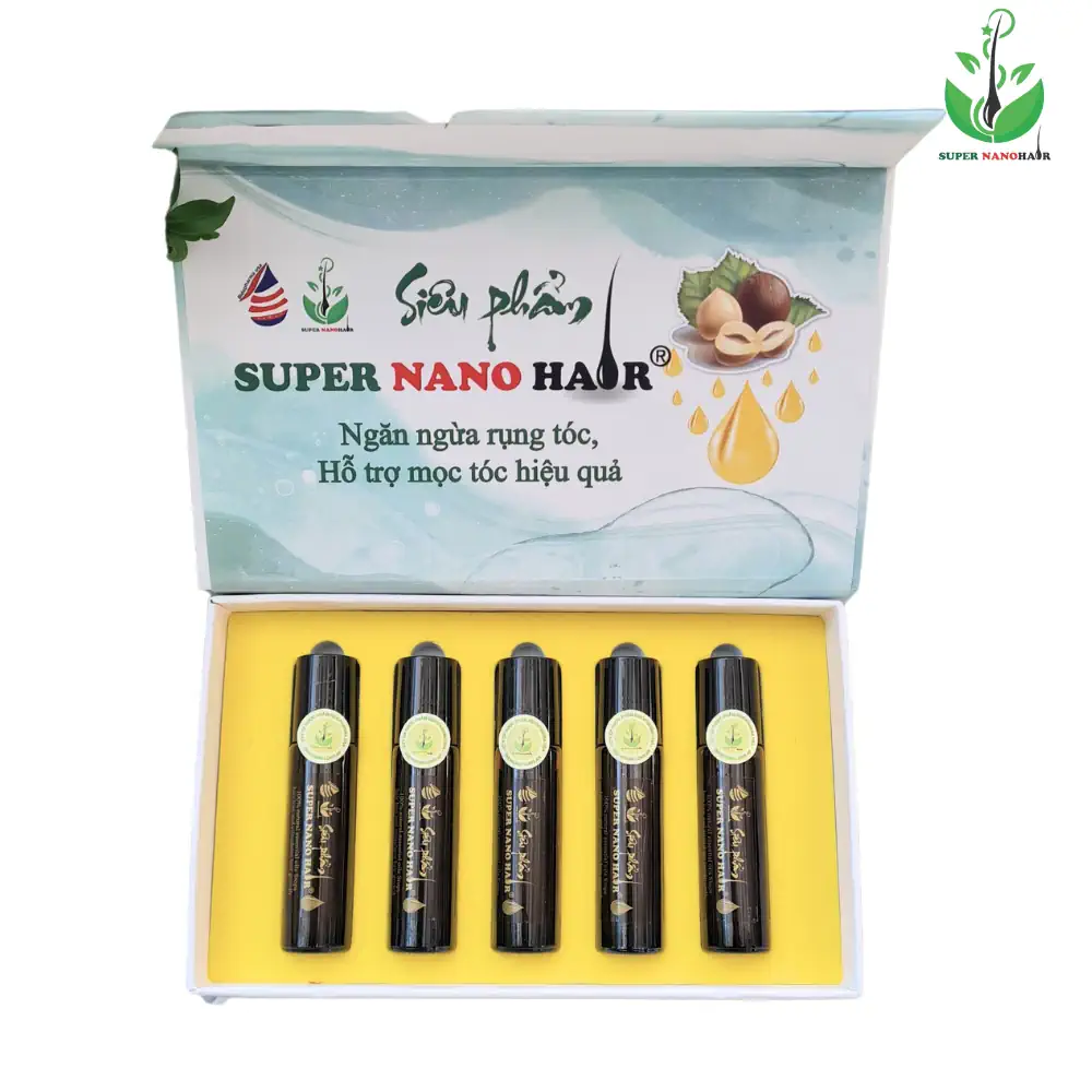 Tinh dầu mọc tóc Super Nano Hair 10ml (5 chai/hộp) - Thái Dương - Shopbiz