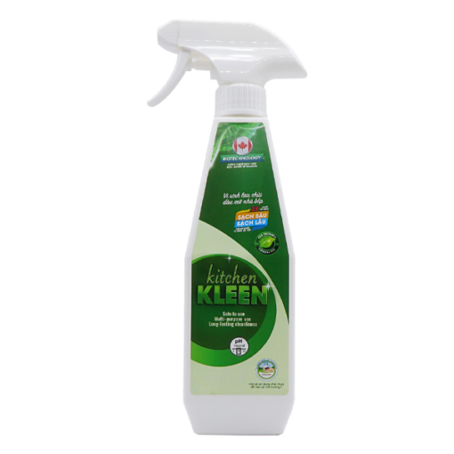 Kitchen Kleen - Bộ vi sinh lau chùi dầu mỡ (01 Chai 500ml + 03 ống 5ml) chính hãng giá tốt - Shopbiz