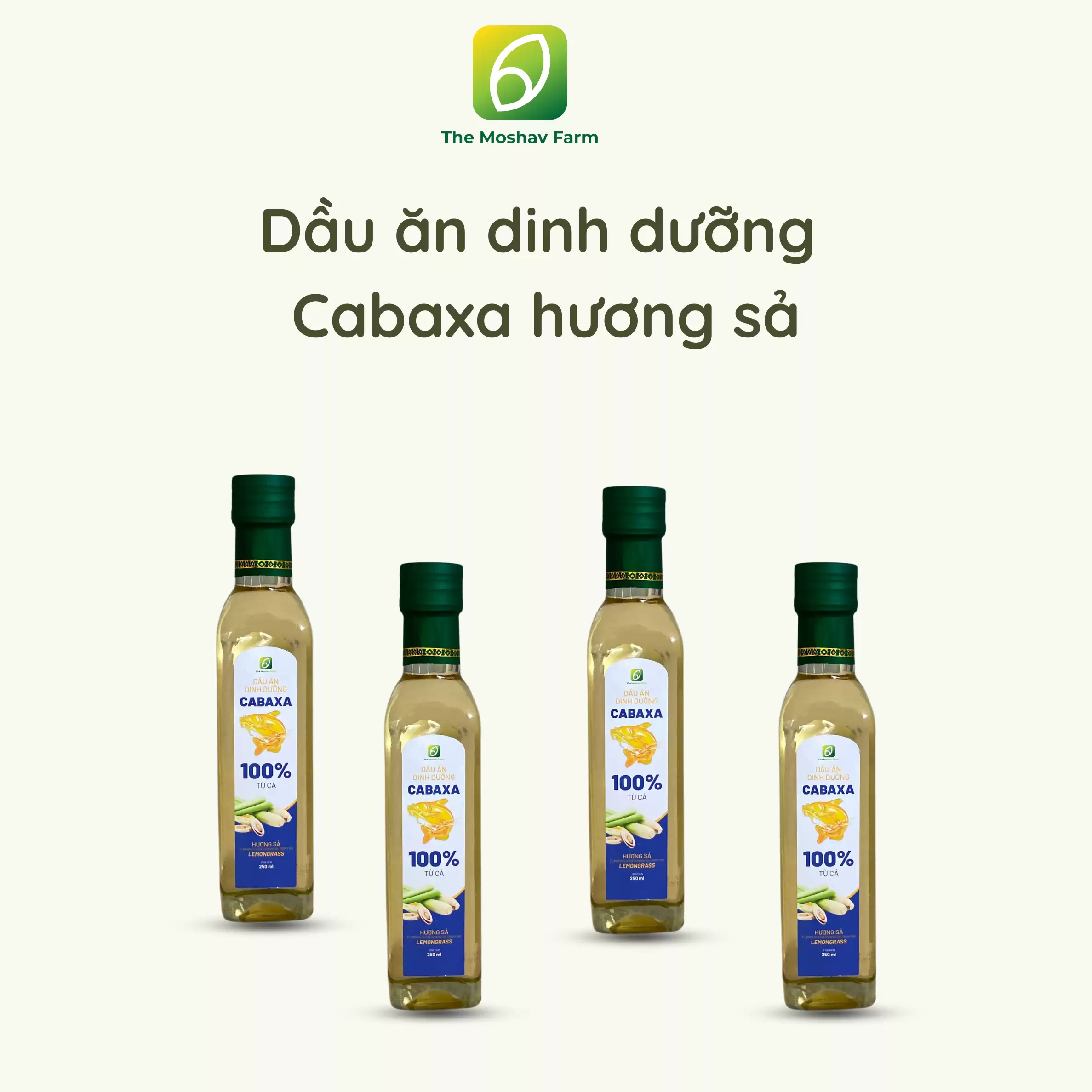 Dầu ăn dinh dưỡng Cabaxa hương sả 250ml - Shopbiz