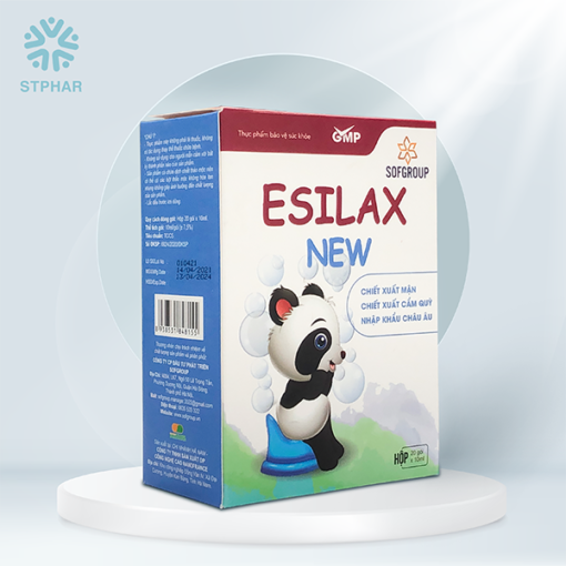 Esilax New - Thực phẩm hỗ trợ táo bón cho bé 20 gói x 10ml - Droppii Mall