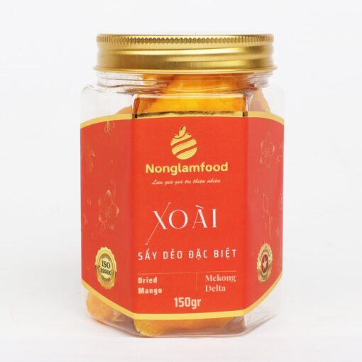 Xoài sấy dẻo đặc biệt NLF 150gr - Nông Lâm Food chính hãng giá rẻ - Shopbiz