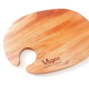 Thớt oval Vagoo gỗ - Droppii Mall